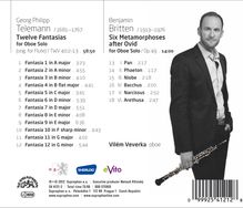 Vilem Veverka - Telemann/Britten, CD