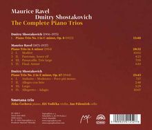 Dmitri Schostakowitsch (1906-1975): Klaviertrios Nr.1 &amp; 2 (opp.8 &amp; 67), CD