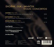 Josef Spacek - Dvorak / Suk / Janacek, CD