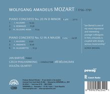 Wolfgang Amadeus Mozart (1756-1791): Klavierkonzerte Nr.12 &amp; 20, CD