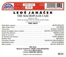 Leos Janacek (1854-1928): Die Sache Makropulos, 2 CDs