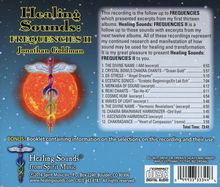 Jonathan Goldman: Healing Sounds: Frequencies Vol.II, CD