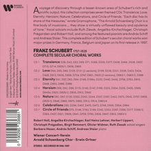 Franz Schubert (1797-1828): Das weltliche Chorwerk, 7 CDs