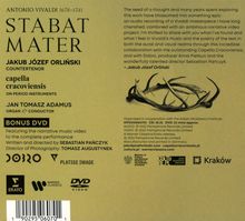 Antonio Vivaldi (1678-1741): Stabat Mater RV 621 (mit DVD), 1 CD und 1 DVD