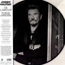 Johnny Hallyday: De l'Amour (Picture Disc), LP