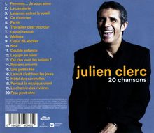 Julien Clerc: 20 Chansons, CD