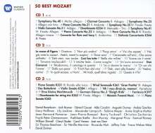 50 Best Mozart, 3 CDs