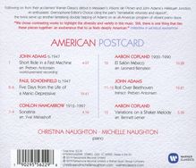 Amerikanische Musik für 2 Klaviere - American Postcard, CD