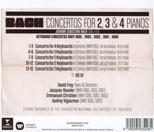 Johann Sebastian Bach (1685-1750): Klavierkonzerte BWV 1060-1063,1065, CD