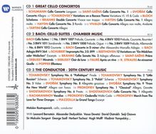 Mstislav Rostropovich - 50 Best Rostropovich, 3 CDs