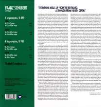 Franz Schubert (1797-1828): Impromptus D.899 &amp; 935 (180g), LP