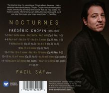 Frederic Chopin (1810-1849): Nocturnes Nr.1-6,8,9,11,13-15,19-21, CD