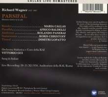 Richard Wagner (1813-1883): Parsifal (gekürzte Fassung in ital.Spr.) (Remastered Live Recording 20./21.11.1950), 3 CDs