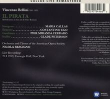 Vincenzo Bellini (1801-1835): Il Pirata (Remastered Live Recording New York 27.01.1959), 2 CDs
