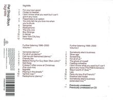 Pet Shop Boys: Nightlife: Further Listening 1996 - 2000, 3 CDs