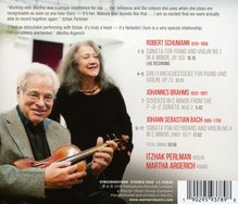 Itzhak Perlman &amp; Martha Argerich - Schumann / Bach / Brahms, CD