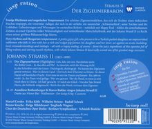Johann Strauss II (1825-1899): Der Zigeunerbaron (Ausz.), CD