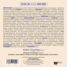Walter Gieseking - His Columbia Graphophone Recordings (The Complete Warner Classics Edition), 48 CDs