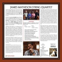 James Matheson (geb. 1970): Streichquartett (180g), LP