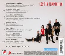 Alliage Quintett - Lost in Temptation, CD