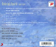 Gabriel Faure (1845-1924): The Secret Faure I - Orchesterlieder &amp; Suiten, CD