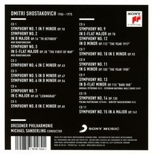Dmitri Schostakowitsch (1906-1975): Symphonien Nr.1-15, 11 CDs