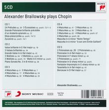 Alexander Brailowsky plays Chopin (American Columbia Recordings), 5 CDs