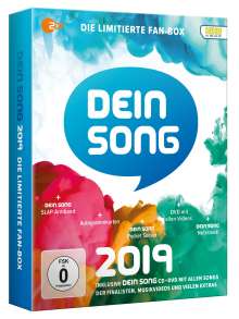 Dein Song 2019 (Limitierte Fanbox), 1 CD, 1 DVD und 1 Merchandise