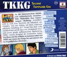 TKKG (Folge 212) Tyrannei Kommando Eins, CD