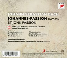 Johann Sebastian Bach (1685-1750): Johannes-Passion BWV 245, 2 CDs