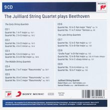 Ludwig van Beethoven (1770-1827): Streichquartette Nr.1-16, 9 CDs