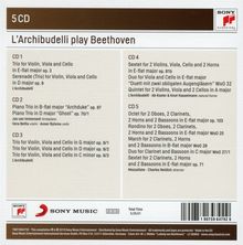 Ludwig van Beethoven (1770-1827): Streichtrios Nr.1-5, 5 CDs