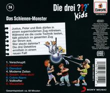 Die drei ??? Kids 74: Das Schienen-Monster, CD