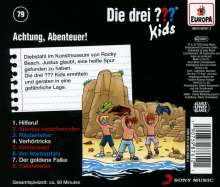 Boris Pfeiffer: Die drei ??? Kids 79: Achtung, Abenteuer, CD