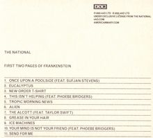 The National: First Two Pages Of Frankenstein, CD