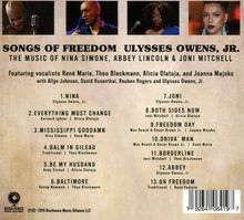 Ulysses Owens Jr. (geb. 1982): Songs Of Freedom, CD