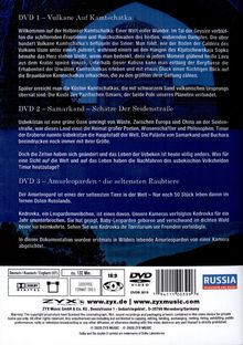Expedition Seidenstrasse - Russland &amp; Usbekistan, 3 DVDs