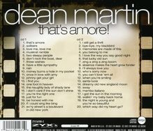 Dean Martin: That's Amore, 2 CDs