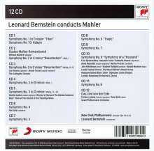 Gustav Mahler (1860-1911): Symphonien Nr.1-10, 12 CDs