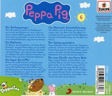 Peppa Pig (006) Der Rettungswagen (und 5 weitere Geschichten), CD