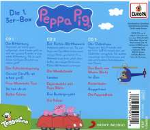 Peppa Pig - Die 1. 3er Box (Folgen 1,2,3), 3 CDs
