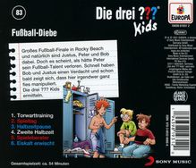 Boris Pfeiffer: Die drei ??? Kids 83: Fußball-Diebe, CD