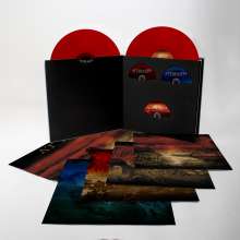 At The Gates: The Nightmare Of Being (180g) (Limited Deluxe Edition) (Transparent Blood Red Vinyl), 2 LPs und 3 CDs