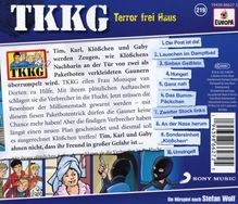 TKKG (Folge 219) Terror frei Haus, CD