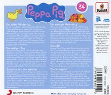 Peppa Pig Folge 34: Ein kalter Wintertag, CD