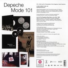 Depeche Mode: 101 (Limited Deluxe Box-Set), 1 Blu-ray Disc, 2 DVDs, 2 CDs und 1 Buch