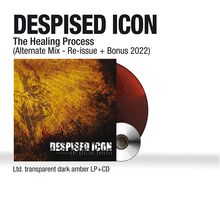 Despised Icon: The Healing Process (Alternate Mix + Bonus 2022) (180g) (Limited Edition) (Transparent Dark Amber Vinyl), 1 LP und 1 CD