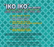 Justin Wellington: Iko Iko (My Bestie), Maxi-CD