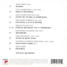 Attacca Quartet - Of all Joys, CD