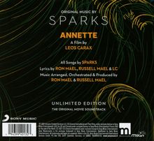 Sparks: Filmmusik: Annette (Unlimited Edition), 2 CDs
